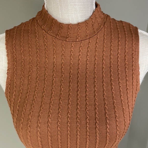 Bodysuit -Women’s camel color sleeveless Shein brand. Only worn once. - Picture 3 of 7